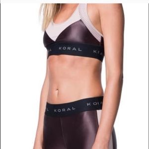 Koral Emblem Infinity Sport bra S